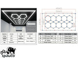 Luz LED Hexagonal