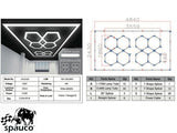 Luz LED Hexagonal