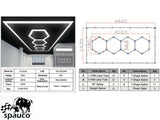 Luz LED Hexagonal