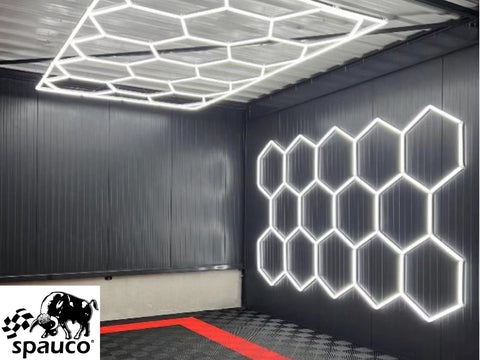 Luz LED Hexagonal